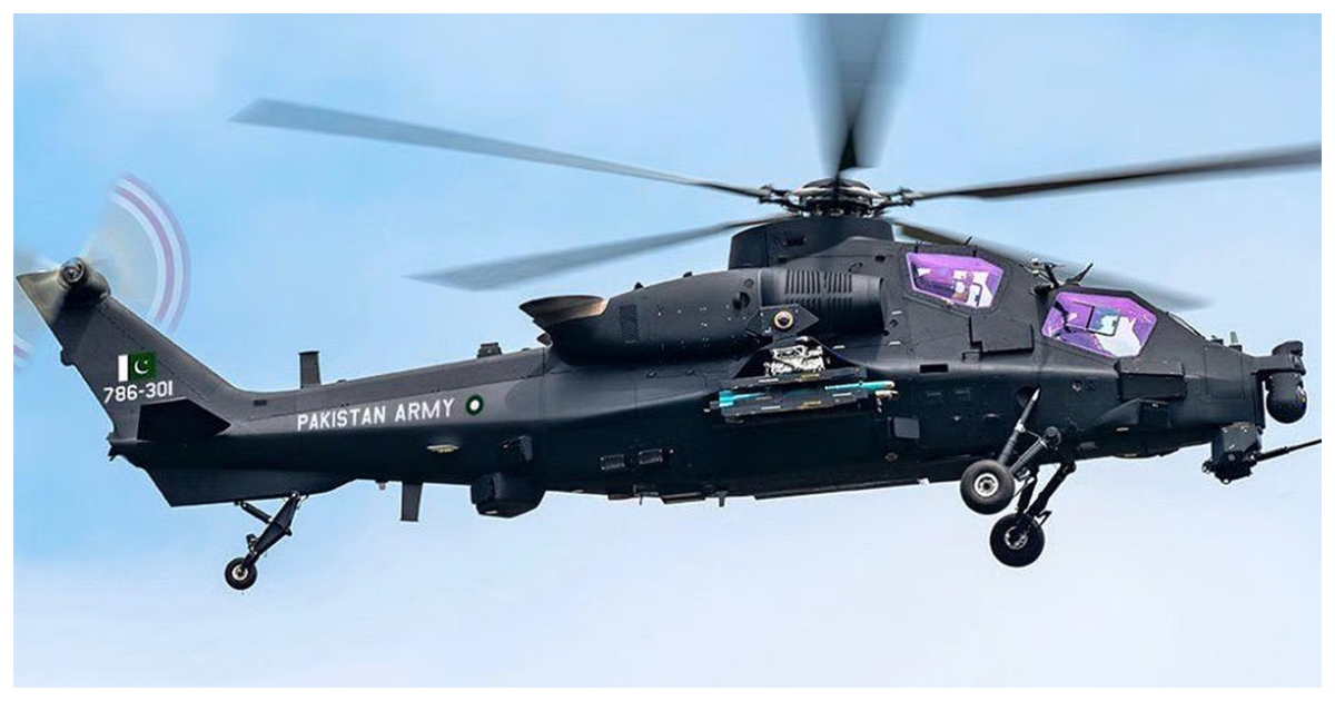 পাকিস্তানের সামরিক অস্ত্রাগারে অন্তর্ভুক্ত হয়েছে জেড-১০এমই হেলিকপ্টার। ছবি: গালফ নিউজ